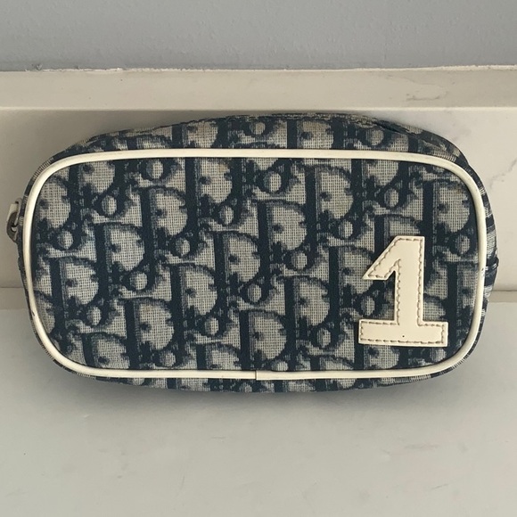 Dior Blue logo pouch - Picture 1 of 14